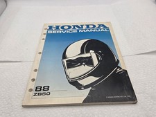 1988 Honda ZB50 Service Manual