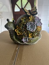 G&H Decor Snail With Butterfly