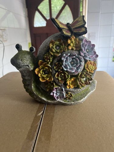Decor snail with butterfly - g&h,