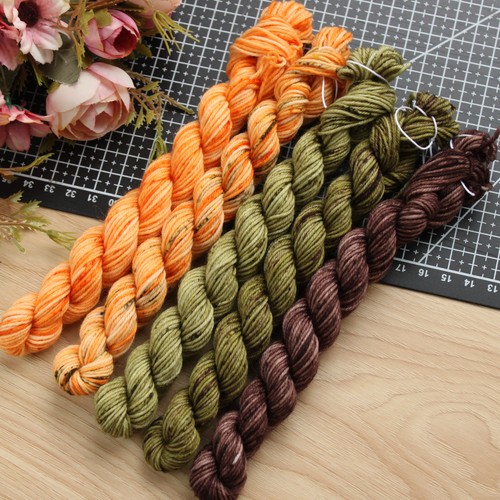 Hand dyed merino nylon - merino, sock