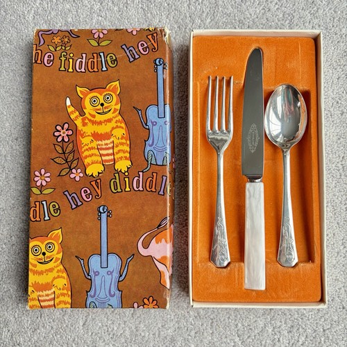 Vintage children cutlery - children’s,