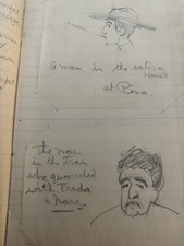 Handwritten Manuscript 1922