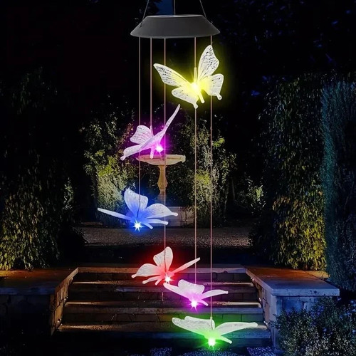 Hanging led wind chime - led,