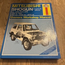 Mitsubishi Shogun 4-Cyl & V6