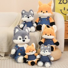 Kawaii Running Fox Plush Toy