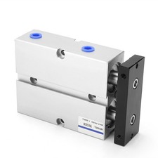 Air Cylinder TN25 Dual Shaft Rod Double Acting Pneumatic Components30