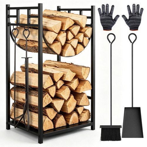 Firewood tier rack - firewood,