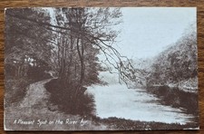 1922 River Ayr Postcard A