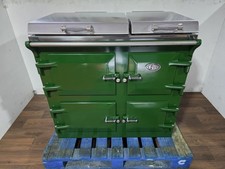 Everhot 100i Induction 13amp Eco Range Cooker All Electric - Green