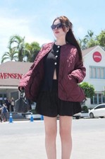 ZARA WOMAN NWT SS25 BURGUNDY