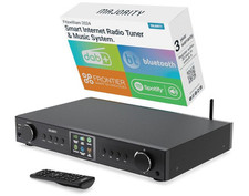 Bluetooth Internet Radio with DAB+ | Digital Tuner | Fitzwilliam 2024 Black