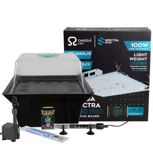 Led aeroponic propagator kit - led,