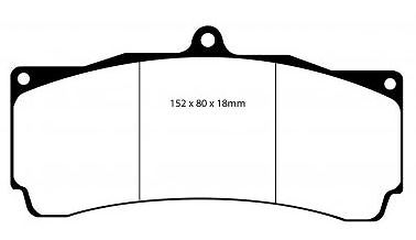 Ebc bluestuff brake - brake, k
