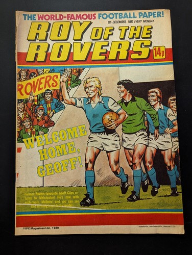 Roy the rovers comic - the,