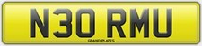 N30 RMU NUMBER PLATE NORM U