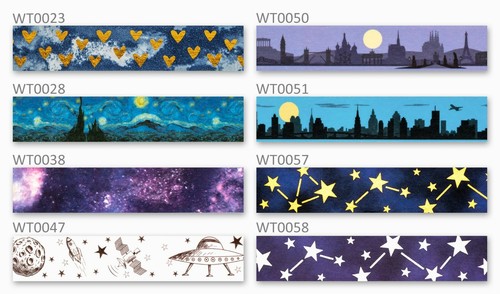 Space sky washi tapes uk - sky,