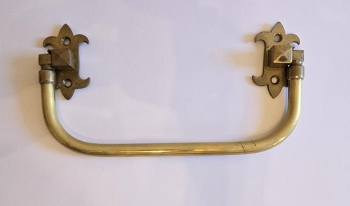 Victorian brass umbrella - victorian,