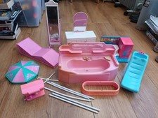 Vintage Barbie & Sindy Accessories Furniture Bundle 