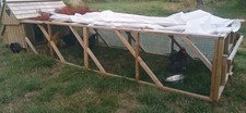 Dorset Ranger Ten Chicken Coop Tractor  12ft  long run made by Flyte so Fancy 