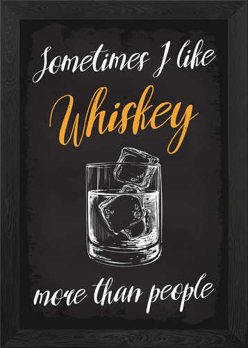 Like whisky whiskey framed - i,