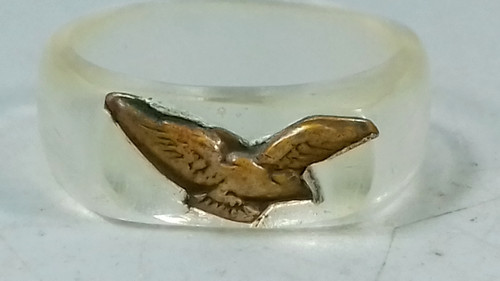 Ww2 raf lucite sweetheart ring - sweetheart,