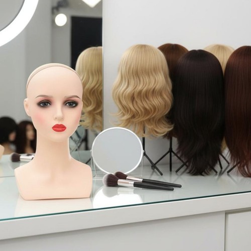 Mannequin head with - mannequin,