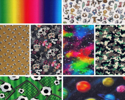 Digital printed cotton jersey - printed,