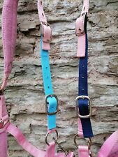 pair HEADCOLLAR or RUG  extension STRAPS 1" (25mm) expander straps horse pony