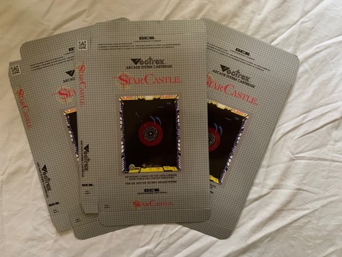 Vectrex star castle - vectrex, empty