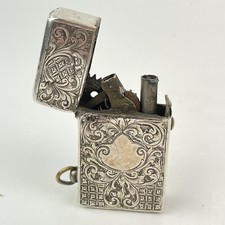 Antique Sterling Silver Cased