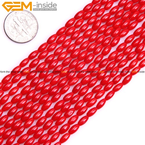 Genuine coral dyed - coral, shell