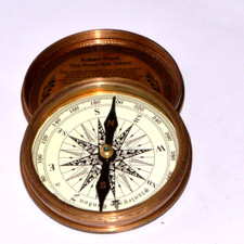 Vintage Nautical Brass Stanley