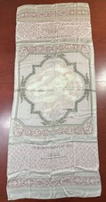 LOUIS VUITTON LONG SILK  SHAWL