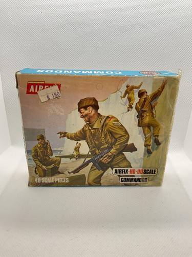 Airfix commandos green plastic - airfix,