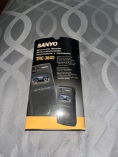 Rare Sanyo TRC-3640 Minicassette Player Boxed.