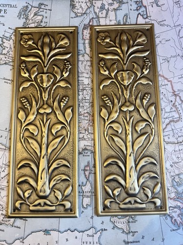 Reclaimed solid brass door - solid,