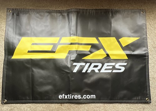 Efx tires vinyl banner - vinyl,