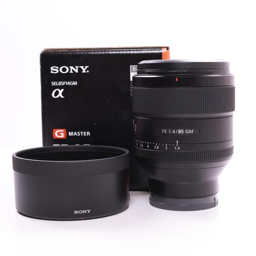 Sony 85mm g master - sony, f1.4
