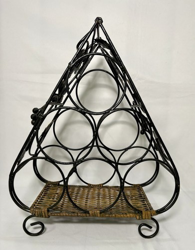 Bottle metal wine rack with - 6,