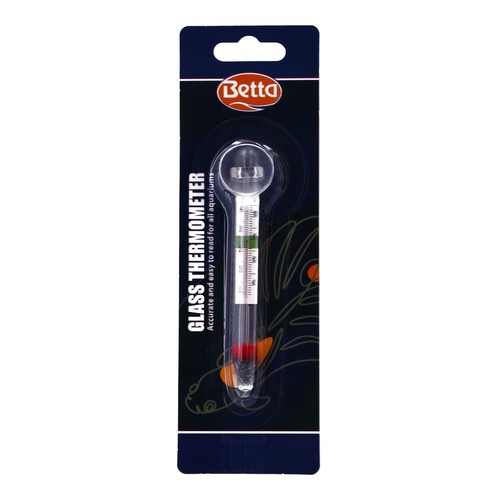Betta glass thermometer simple - glass,