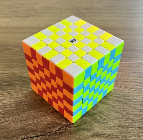 Rubik style 7x7x7 speed - ,