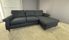 Next Navy l shape sofa