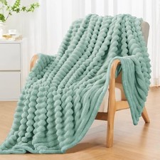 Fleece Throw Blanket for Sofa