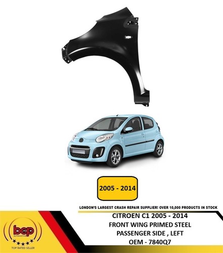 Citroen 2005 2014 front - citroen, c1