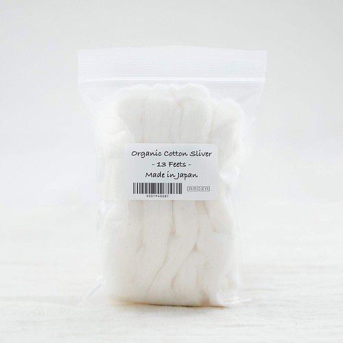 Japanese organic cotton sliver - japanese,