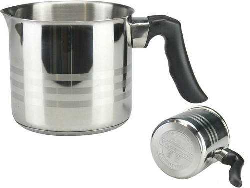 Stainless steel induction milk - stainless,