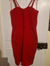 Select Size 16 Red Midi