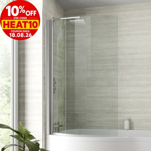 Curved bath shower screen - curved,