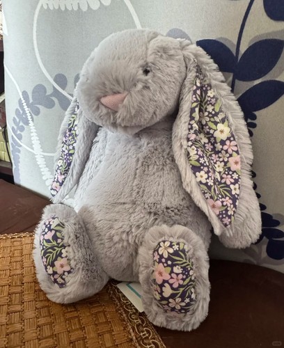 Jellycat blossom silver bunny - jellycat,