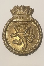 Vintage Royal Navy HMS